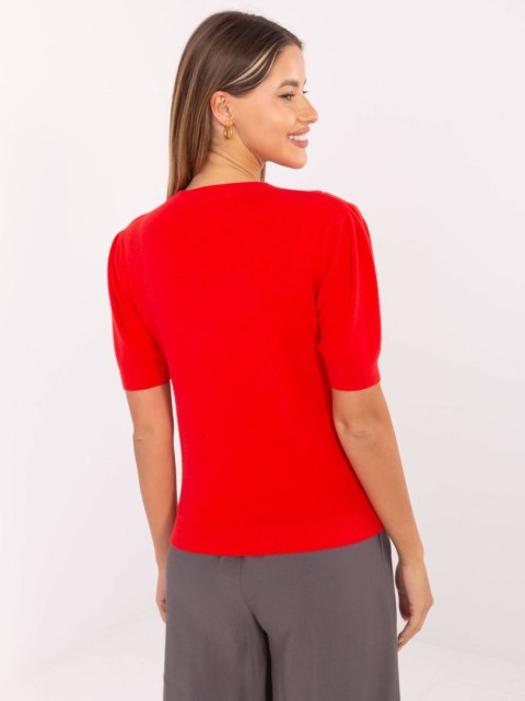 Sweter PM-SW-PM-5060.06 czerwony M/L