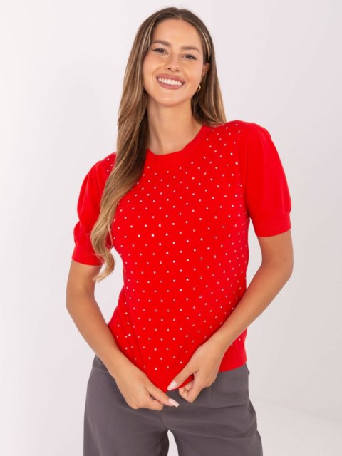 Sweter PM-SW-PM-5060.06 czerwony S/M