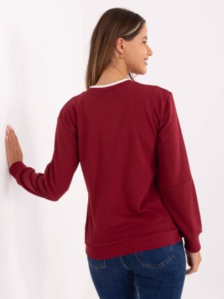Bluza RV-BL-A868.46 bordowy