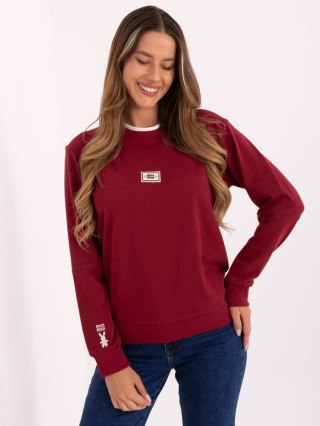 Bluza RV-BL-A868.46 bordowy