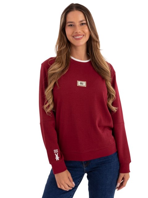 Bluza RV-BL-A868.46 bordowy
