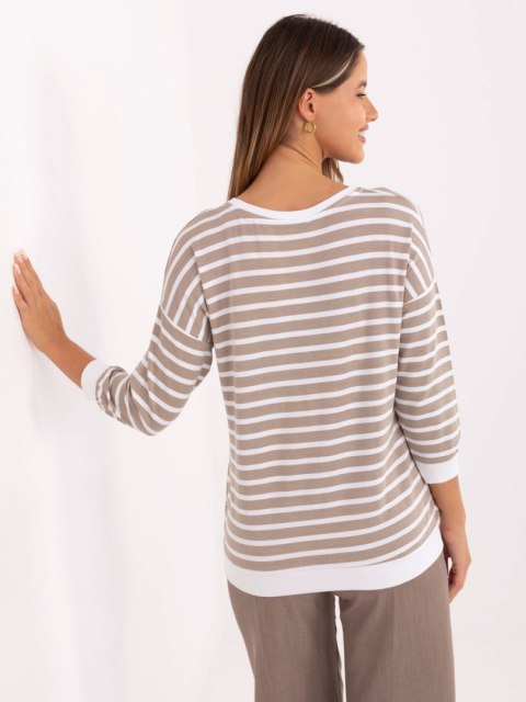 Bluzka RV-BZ-A790.47 ciemny bezowy