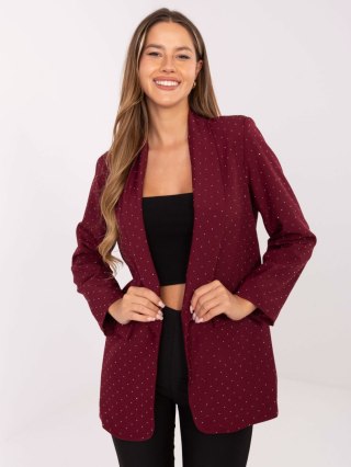 Marynarka IT-MA-18657.88 bordowy