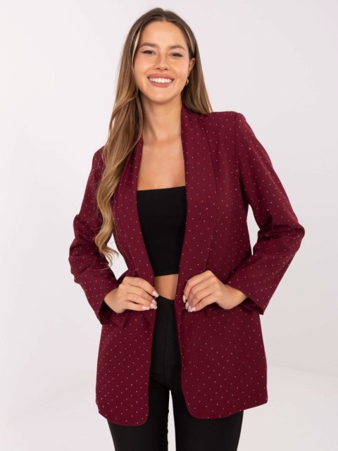 Marynarka IT-MA-18657.88 bordowy