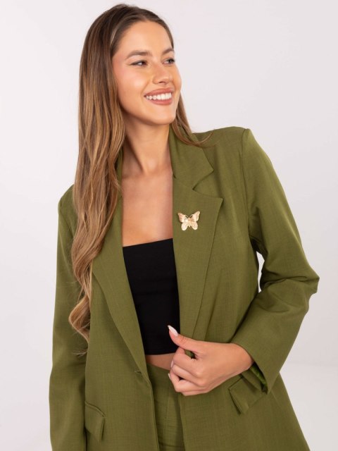 Marynarka IT-MA-FL8315.85 oliwkowy XL