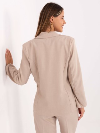 Marynarka IT-MA-FL8391.87 beżowy S