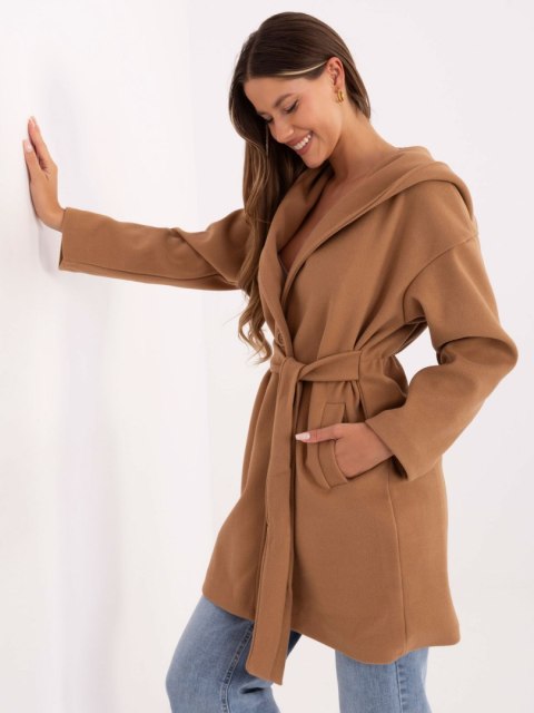 Płaszcz IT-PL-A9587.00 camelowy