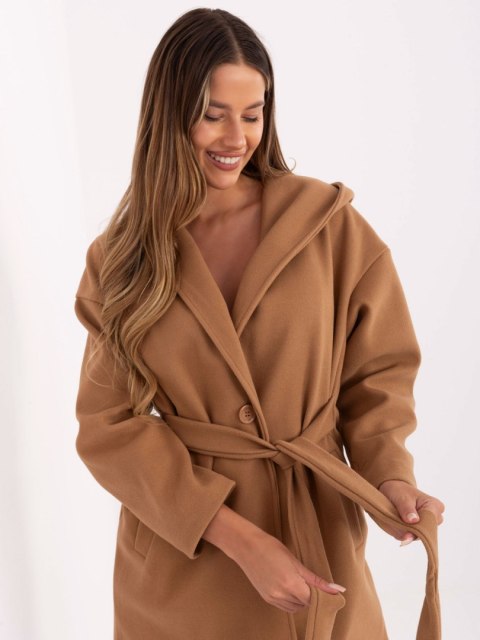 Płaszcz IT-PL-A9587.00 camelowy