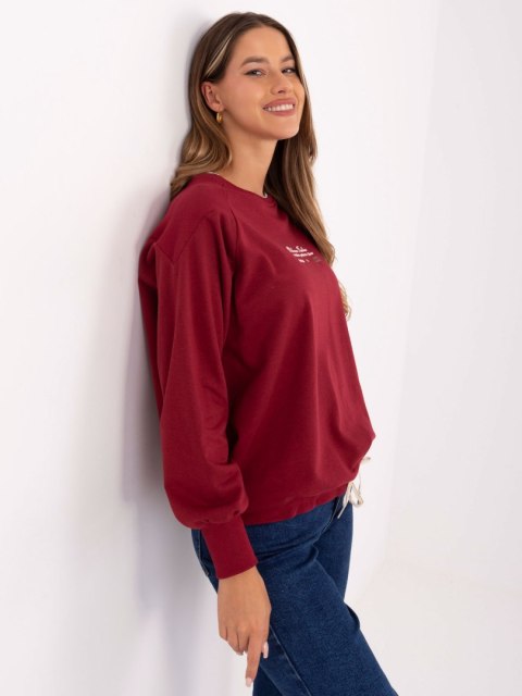 Bluza RV-BL-A870.45 bordowy