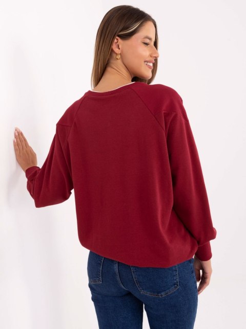 Bluza RV-BL-A870.45 bordowy