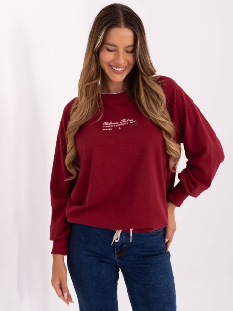 Bluza RV-BL-A870.45 bordowy
