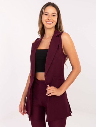 Kamizelka IT-KZ-FL5069.84 bordowy XL
