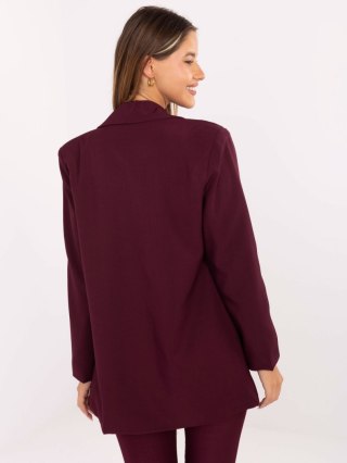 Marynarka IT-MA-FL8315.85 bordowy XL