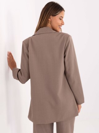 Marynarka IT-MA-FL8315.85 ciemny bezowy S