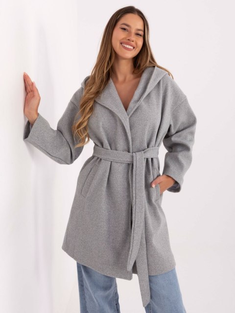 Płaszcz IT-PL-A9587.00 szary