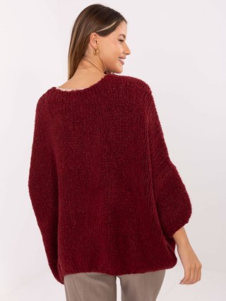 Sweter IT-SW-7705.02 bordowy
