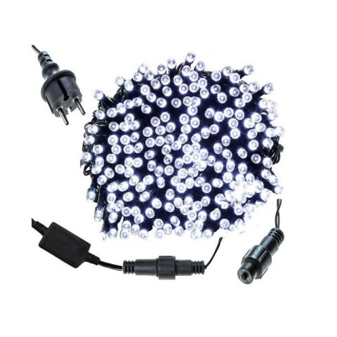 Lampki LED 200 sztuk zimny biały flash – ozdoba świąteczna 15 m
