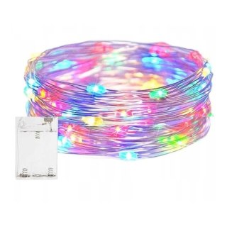 Lampki LED na druciku 20 – multikolor, 2 m