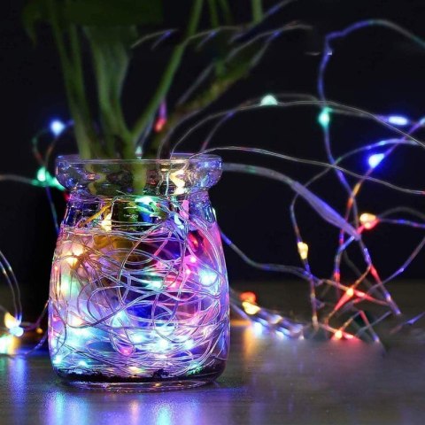 Lampki LED na baterie AA – kolorowe oświetlenie dekoracyjne