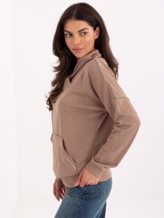 Bluza RV-BL-A874.01P ciemny bezowy