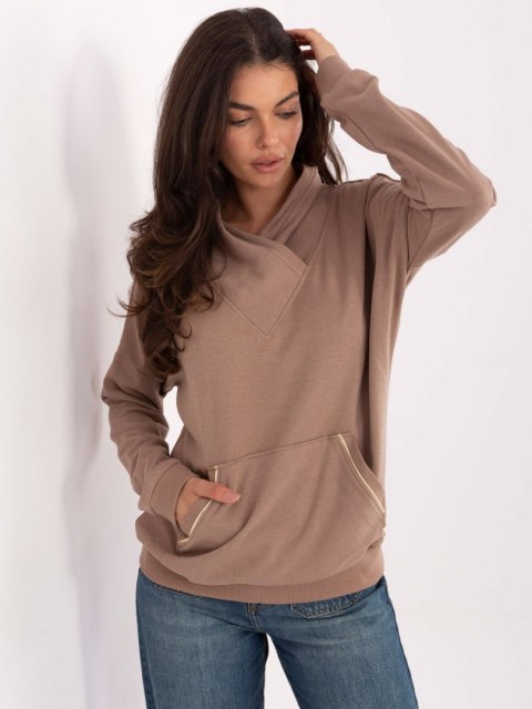 Bluza RV-BL-A874.01P ciemny bezowy