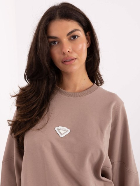 Bluza RV-BL-A877.19P ciemny bezowy