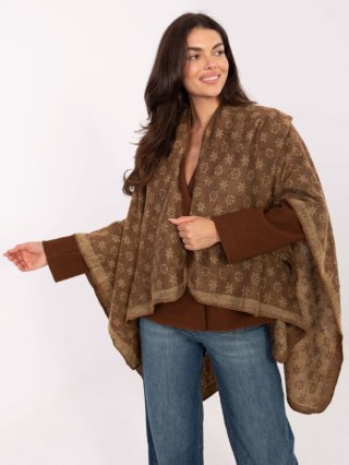 Poncho AT-PN-7661.89 camelowy