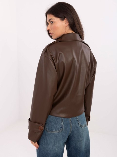 Kurtka IT-KR-FL9558.60 brązowy