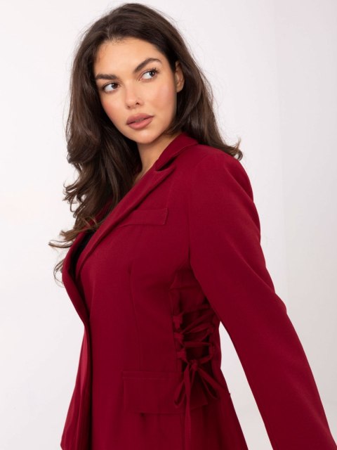 Marynarka MI-MA-A5162.21 bordowy