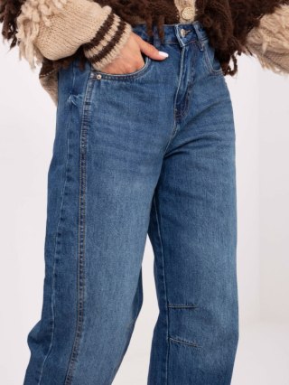 Spodnie D80030BI62569M318 niebieski XL