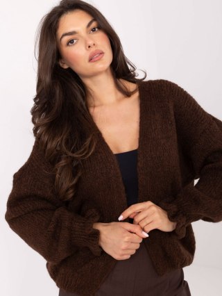 Sweter MI-SW-0904.82 ciemny brązowy
