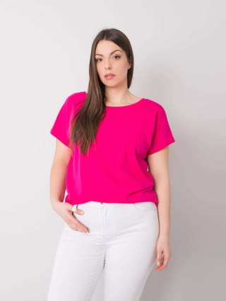 T-shirt RV-TS-6297.08P fuksjowy 4XL