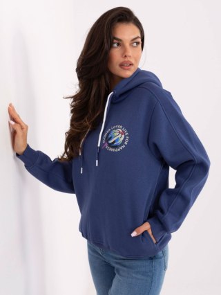 Bluza D10600BK02784A ciemny niebieski XS