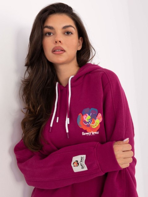 Bluza D10600BK02784A fuksjowy L