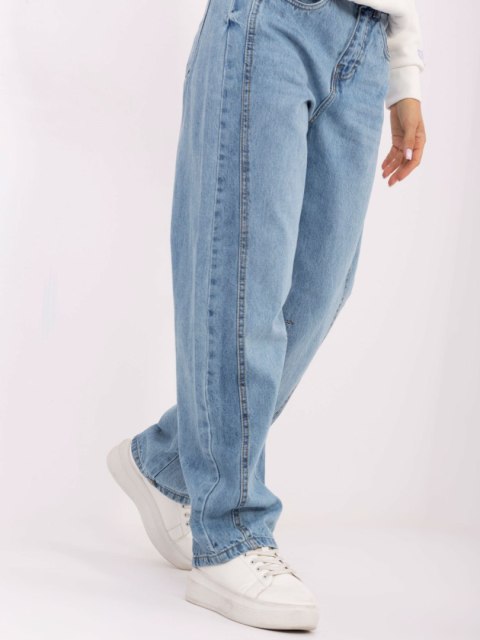 Spodnie D80030BI62569L181 jasny niebieski XXL