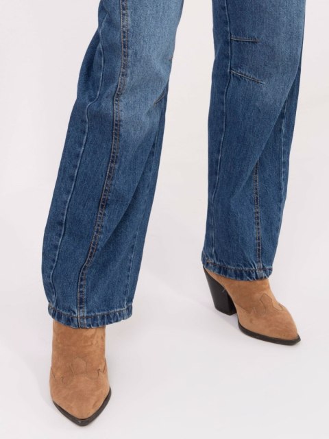 Spodnie D80030BI62569M318 niebieski XXL