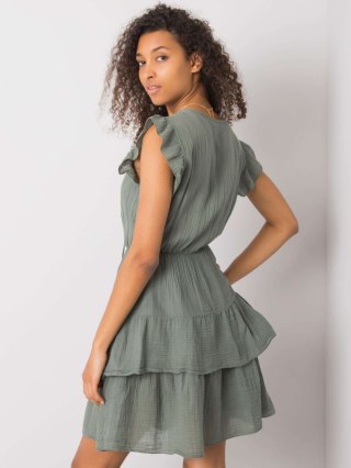 Sukienka TW-SK-BI-26594.36P khaki M