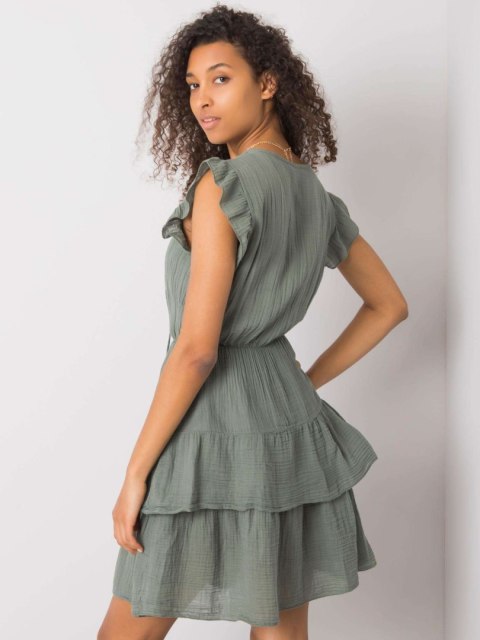 Sukienka TW-SK-BI-26594.36P khaki M