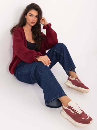 Sweter MI-SW-0904.82 bordowy