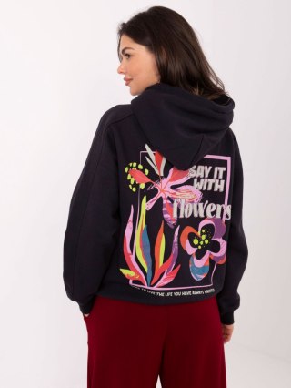 Bluza D10600BK02784A grafitowy L