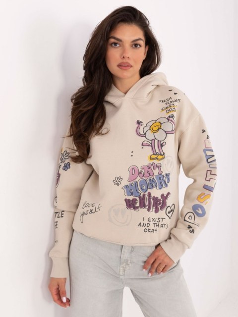 Bluza D10608BC02743C beżowy L