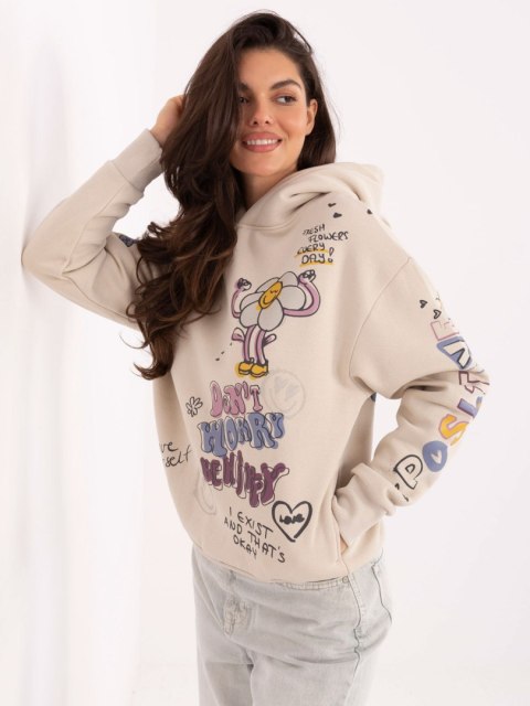Bluza D10608BC02743C beżowy L