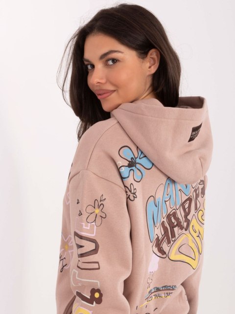 Bluza D10608BC02743C ciemny różowy L