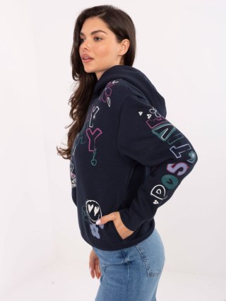 Bluza D10608BC02743C granatowy XL