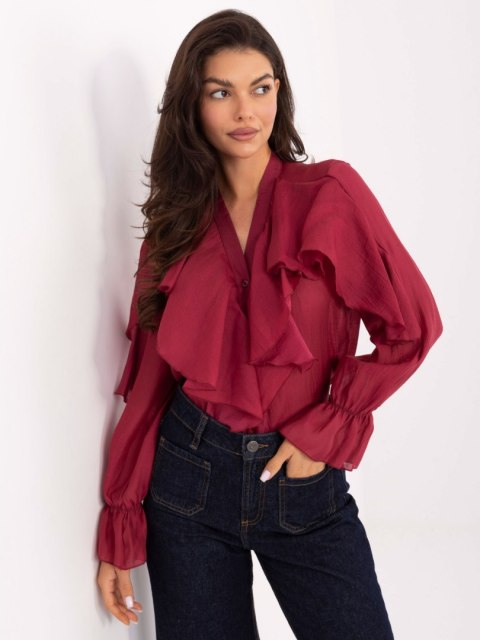 Bluzka MI-BZ-27427.96 bordowy