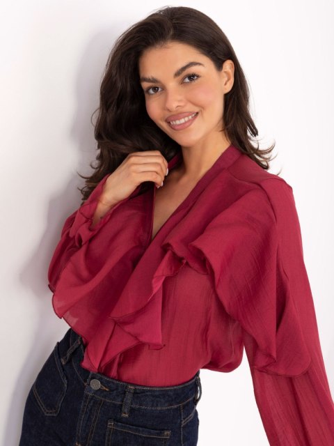 Bluzka MI-BZ-27427.96 bordowy