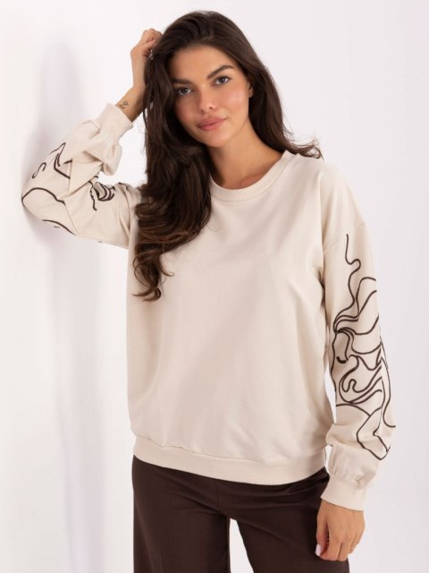 Bluzka RV-BZ-A176.56 jasny beżowy