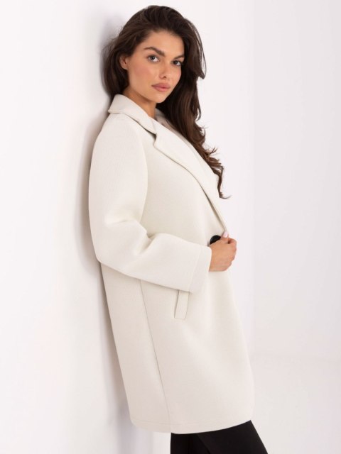 Płaszcz IT-PL-FL8153.60 jasny beżowy