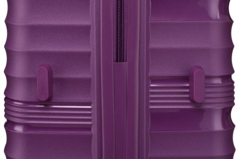 Zestawy walizek z polipropylenu z zamkiem szyfrowy TSA w kolorze fioletowym - Peterson