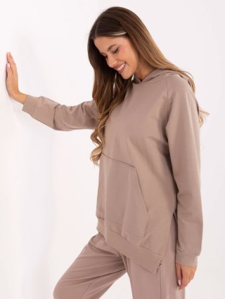 Bluza RV-BL-A168.18 ciemny bezowy